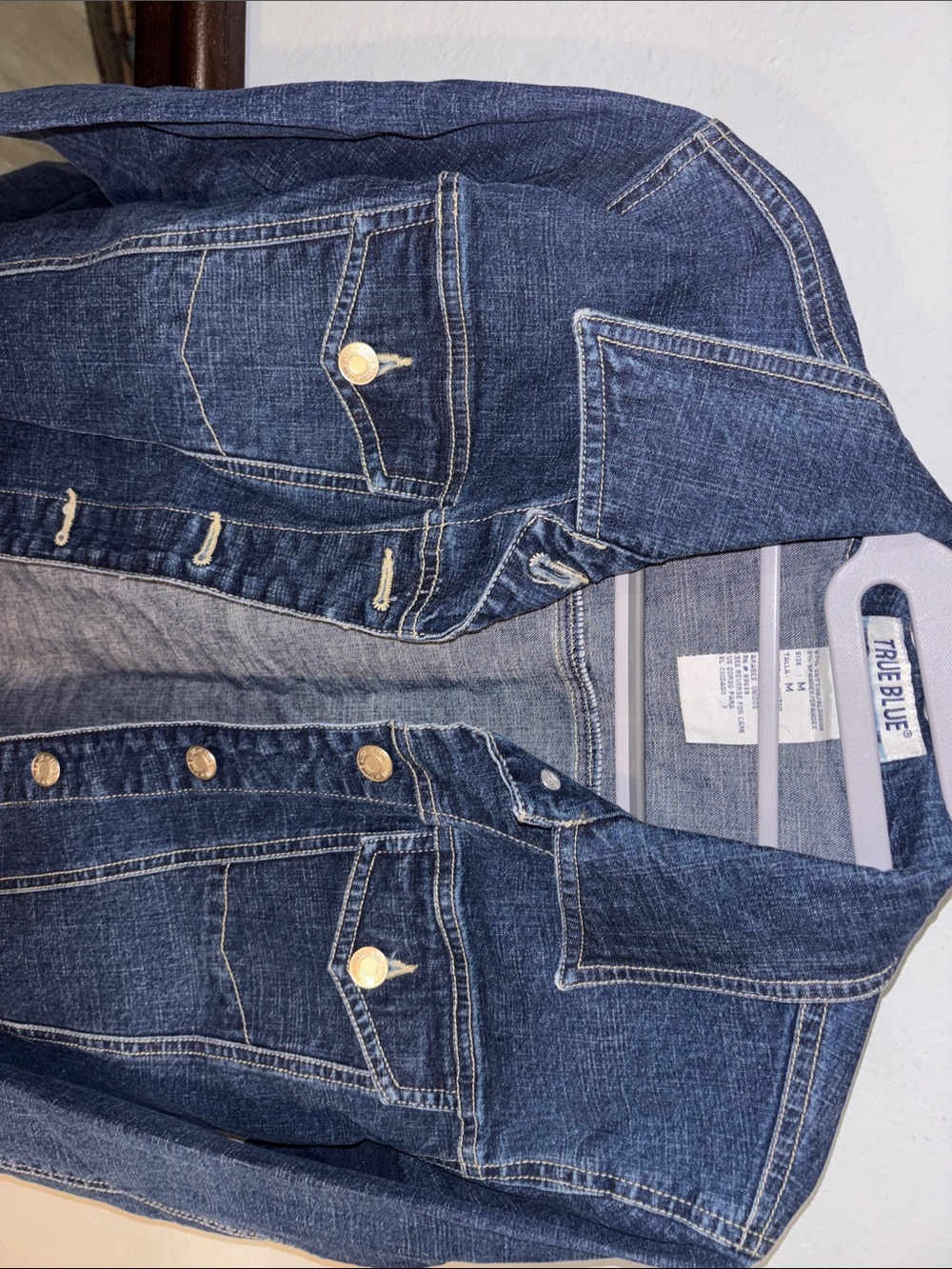 True Blue Women's Dark Blue Denim Jacket